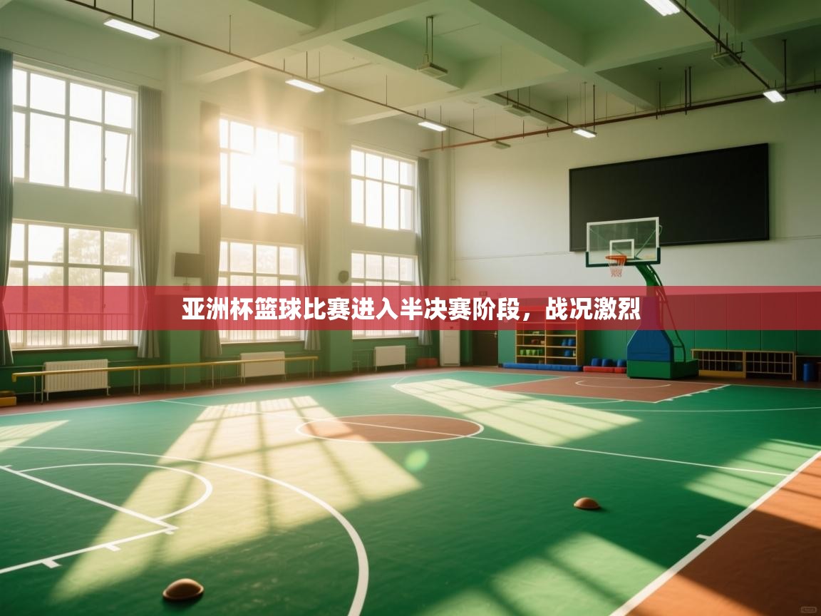 亚洲杯篮球比赛进入半决赛阶段，战况激烈  第2张